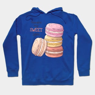 Macaroons sweet love Hoodie